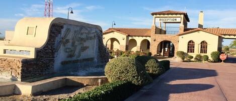 Gated Community Entrance