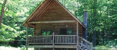 Secluded cabin on private property next to 800,000 acres of National forest! 