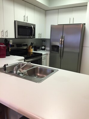 New appliances in kitchen