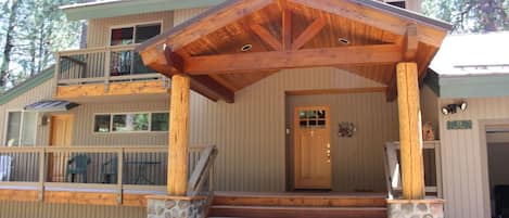 Front entrance to house.