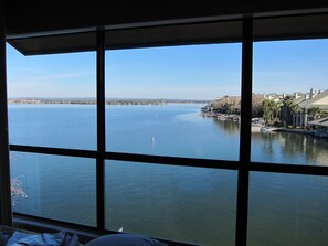 Master Bedroom view of Lake LBJ at Horseshoe Bay.