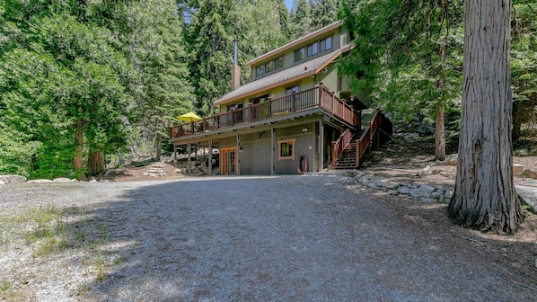 Front view of the cabin