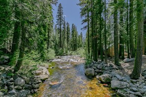 South Fork of the American River- just steps from the cabin