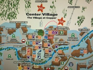 宿泊施設の地図