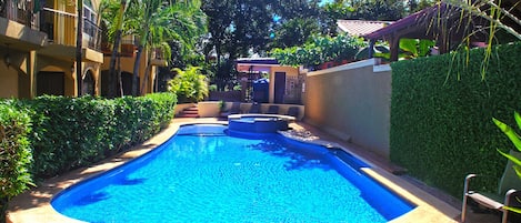 Pool and lounge area