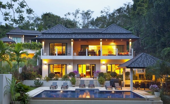 Sunstone Villa, Nai Harn, Phuket, with 8 bedrooms, accommodating up to 19 guests