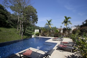 Large private swimming pool
