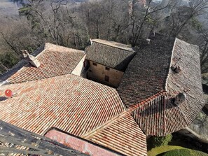 The castle roof