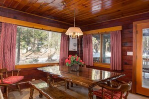 Dining area