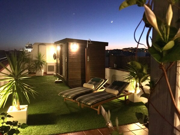 Espectacular Private Terrace with Solar Shower, Hamocs and completely equiped