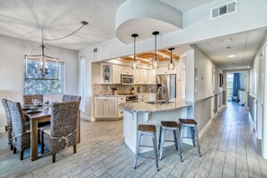 Spacious Kitchen and Dining Areas