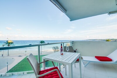 New, sunny, excl. Holiday apartment on the beach to 4 WLA