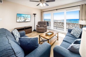 Living Room - 
Islander Beach 2012 Fort Walton Beach Okaloosa Island Vacation Rentals
