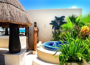 Bubbelpool utomhus