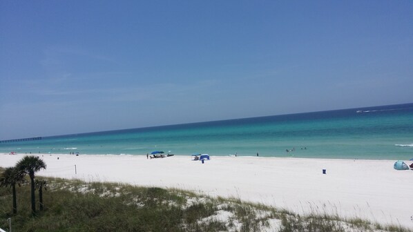 Our Beach is on
Beach Access #48. We are located in Front Beach Road