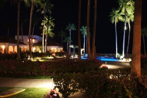 from the patio