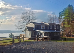 Front of house from the driveway.