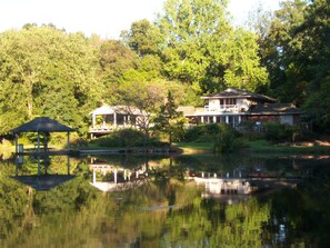 View from across pond