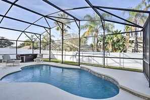 Swimming pool, Deck and Lanai (Optional Pool Heating)