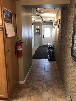 View from the edge of the kitchen