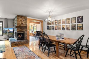 Large open layout downstairs