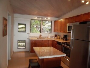 A beautiful, updated kitchen for your convenience.