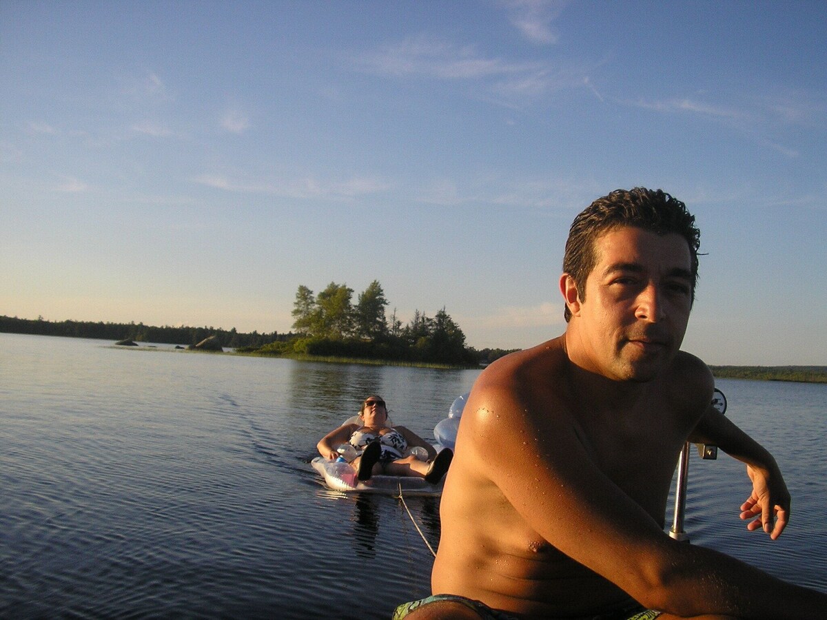 Waterfront Camp On Webb Pond