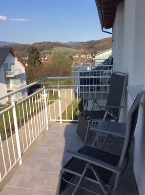 Blick vom Nordost-Balkon