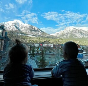 The little ones love the view!