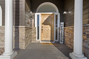 Front entrance.