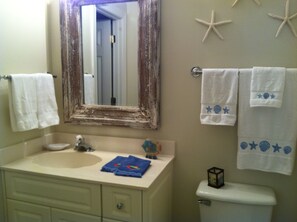 Jack and Jill bathroom (one side of)