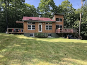 large front yard, for play or star gazing