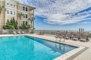 Make a Splash in the Beachfront Community Pool