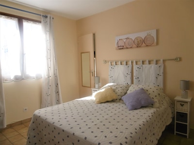 Apartamento clasificado 2 ☆, 2 personas, Provenza completa, a 15 minutos de Nyons