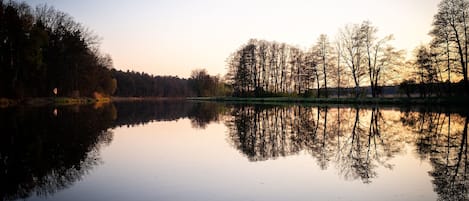 Abendstimmung im Frühling.