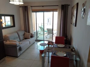open plan living space 