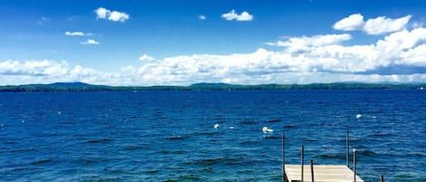 View from the deck on Lake