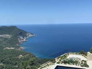 Coastline leading to Port de Canonge 
