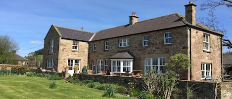 View of Tilery House and Annexe from the garden