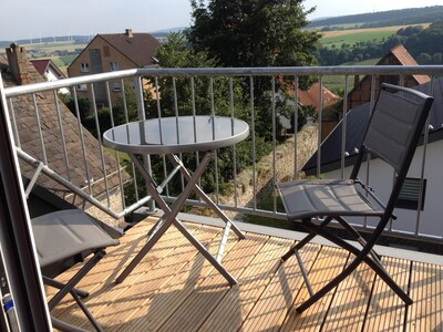 Apartment with a view in the castle village of Dringenberg