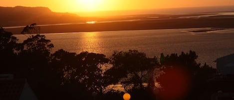 Vista para a praia ou o mar