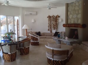 Living and dining area