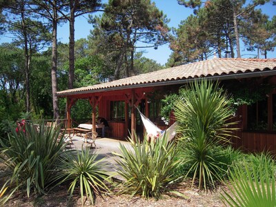 maison de plain pied vue du jardin