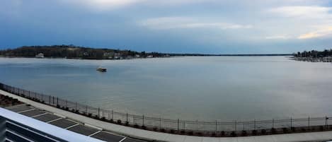 Macatawa Bay view from deck~