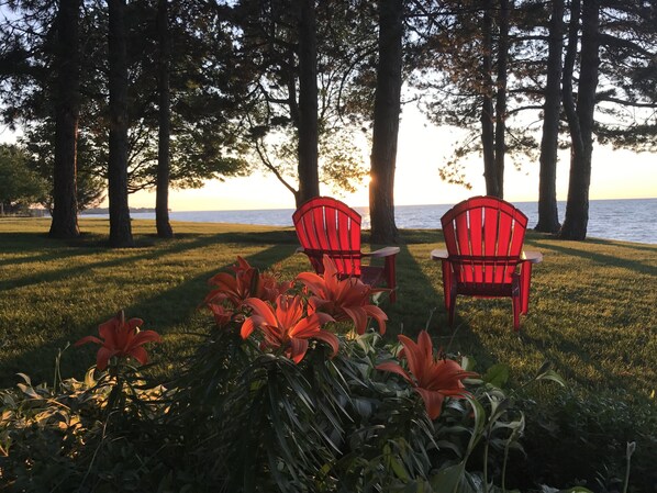 A perfect summer sunset.