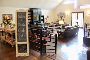 Large, open living room