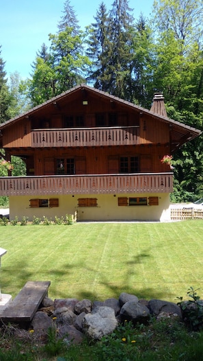 Chalet in the summer