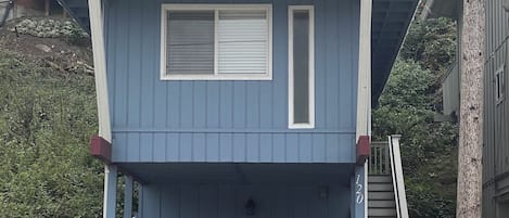 Outside view of house and carport