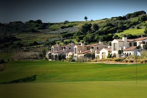 Golf course in front of the Golf Villas