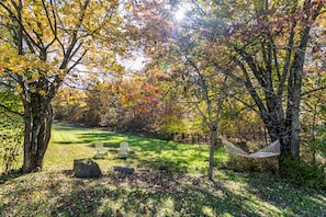 Glorious view from front porch.